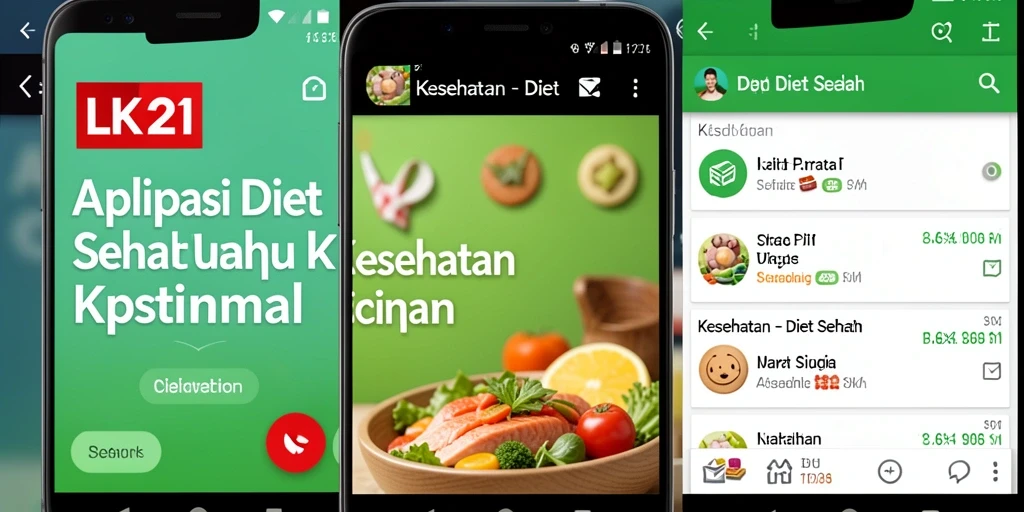 Tampilan antarmuka LK21 yang modern dan mudah digunakan.