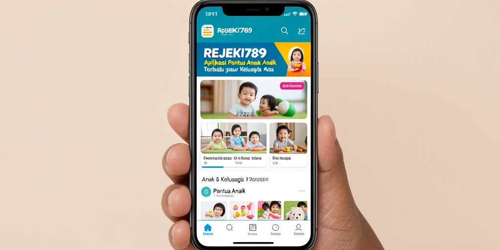 Tampilan antarmuka REJEKI789 yang sederhana dan intuitif.